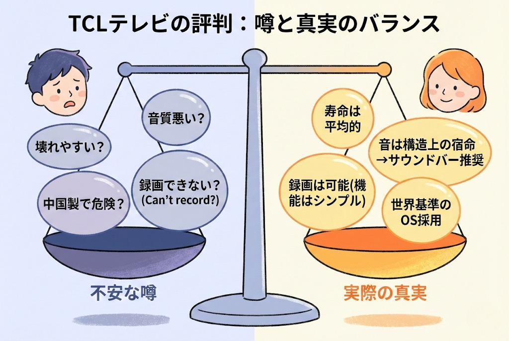 なぜTCLは買ってはいけないテレビメーカー?